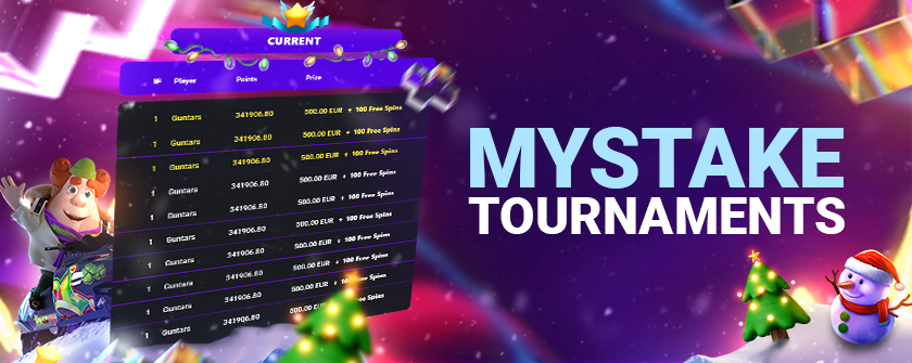 Tournois organisés par MyStake